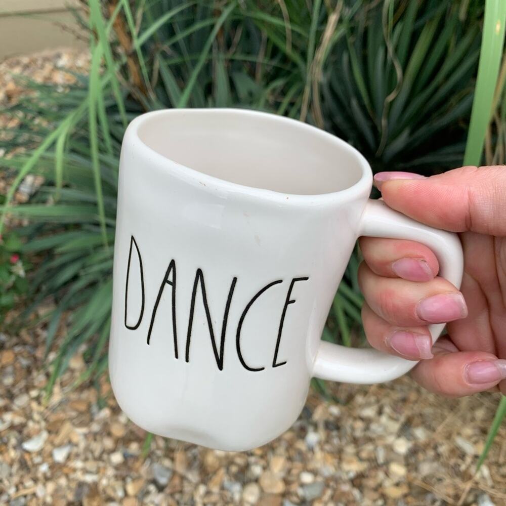Rae Dunn “dance” ceramic classic coffee mug